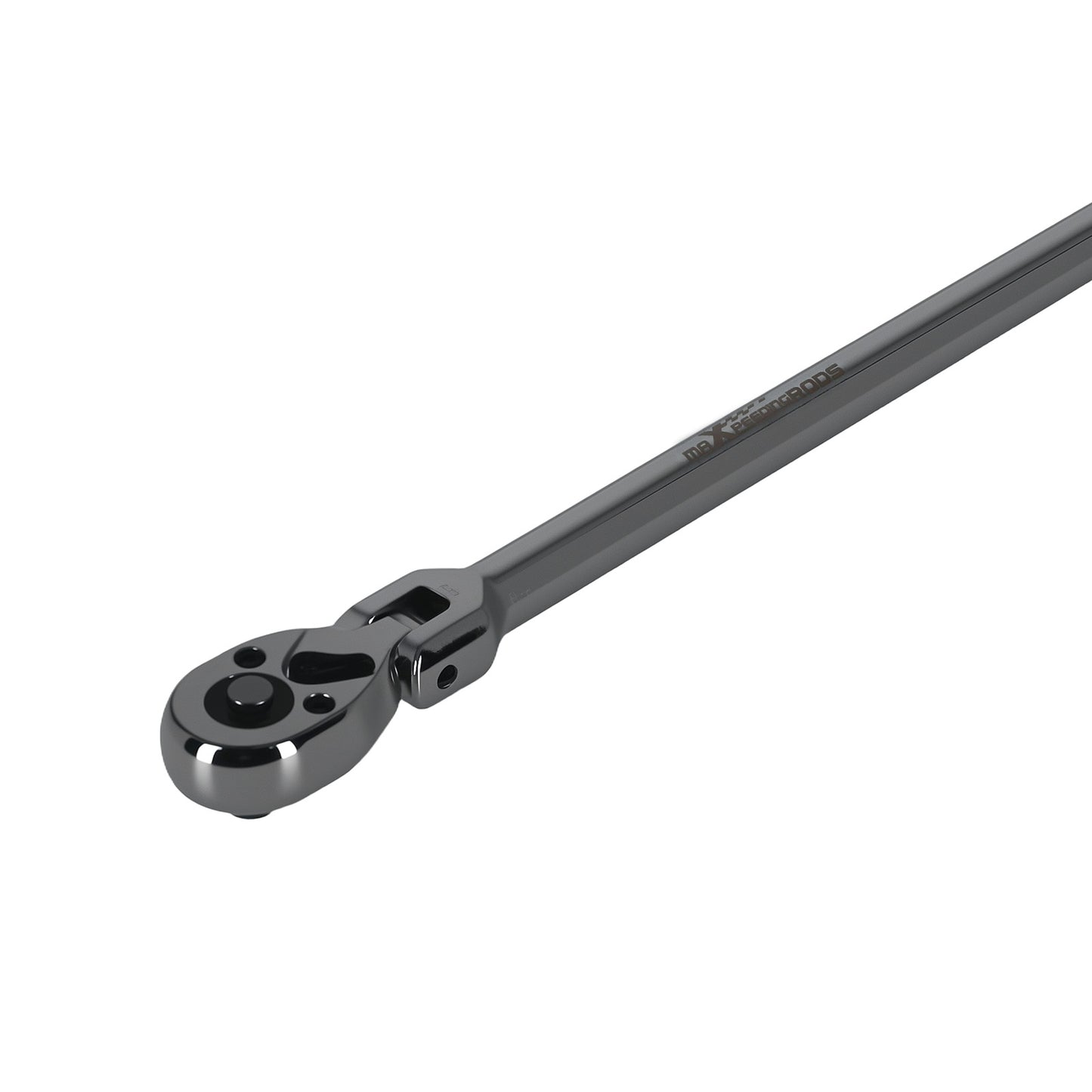 1/4in Drive Flex Head Ratchet 72-Tooth Quick Release 12in Long Handle