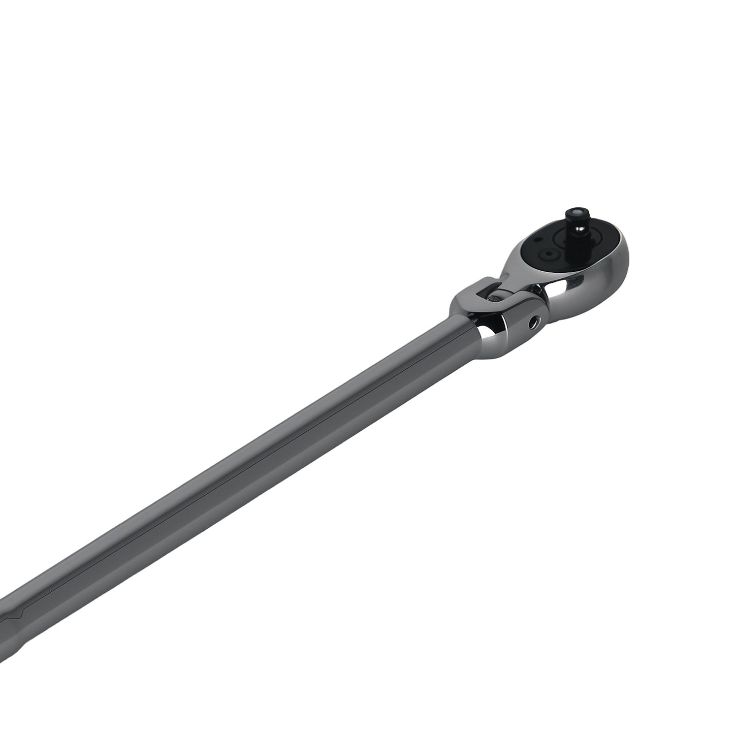 1/4in Drive Flex Head Ratchet 72-Tooth Quick Release 12in Long Handle