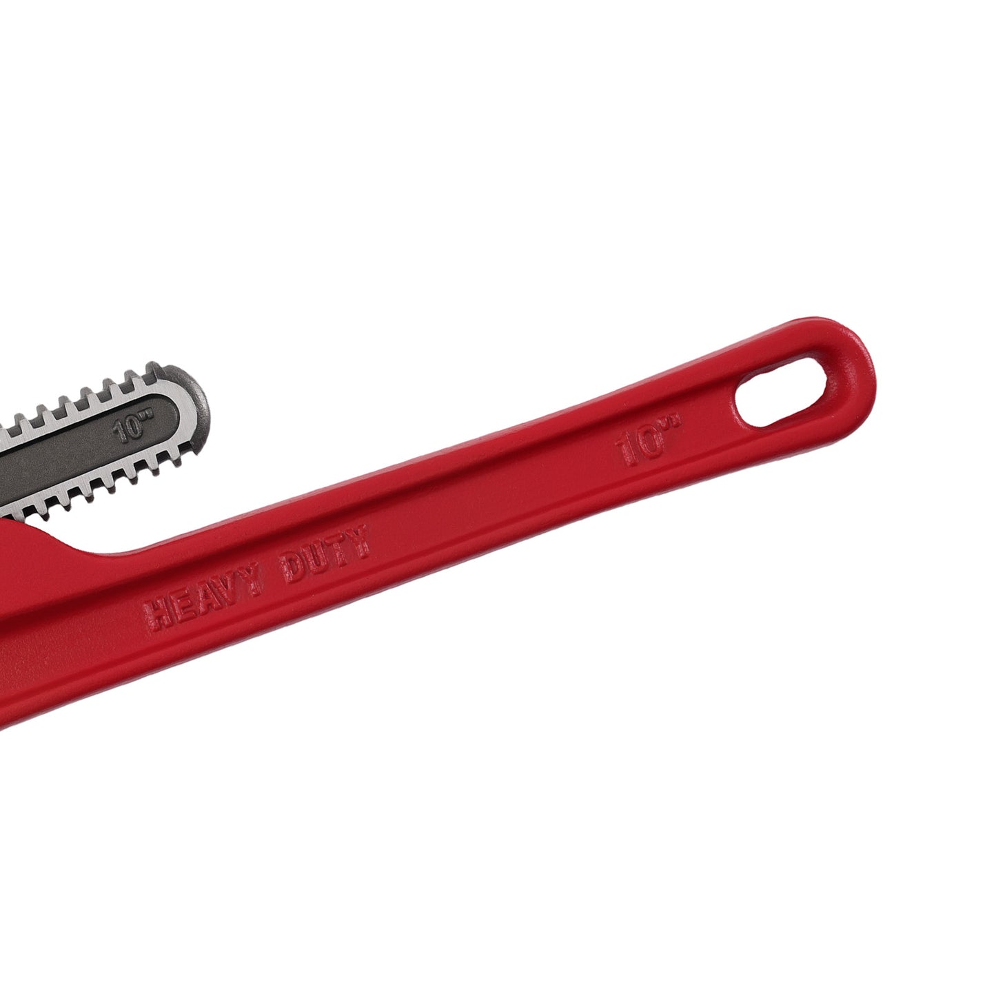 10 in Adjustable Heavy Duty Pipe Wrench CRV 250mm Jaw Plumbing Wrench Tool