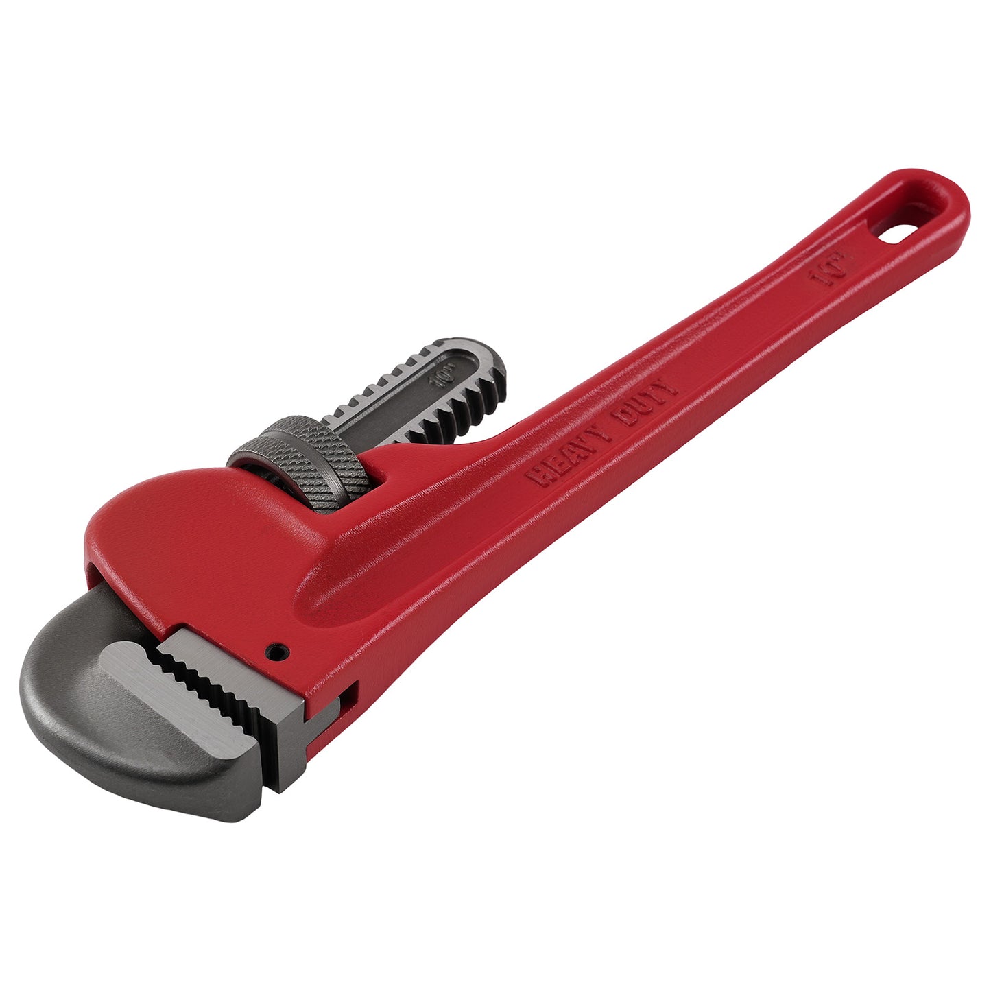 10 in Adjustable Heavy Duty Pipe Wrench CRV 250mm Jaw Plumbing Wrench Tool
