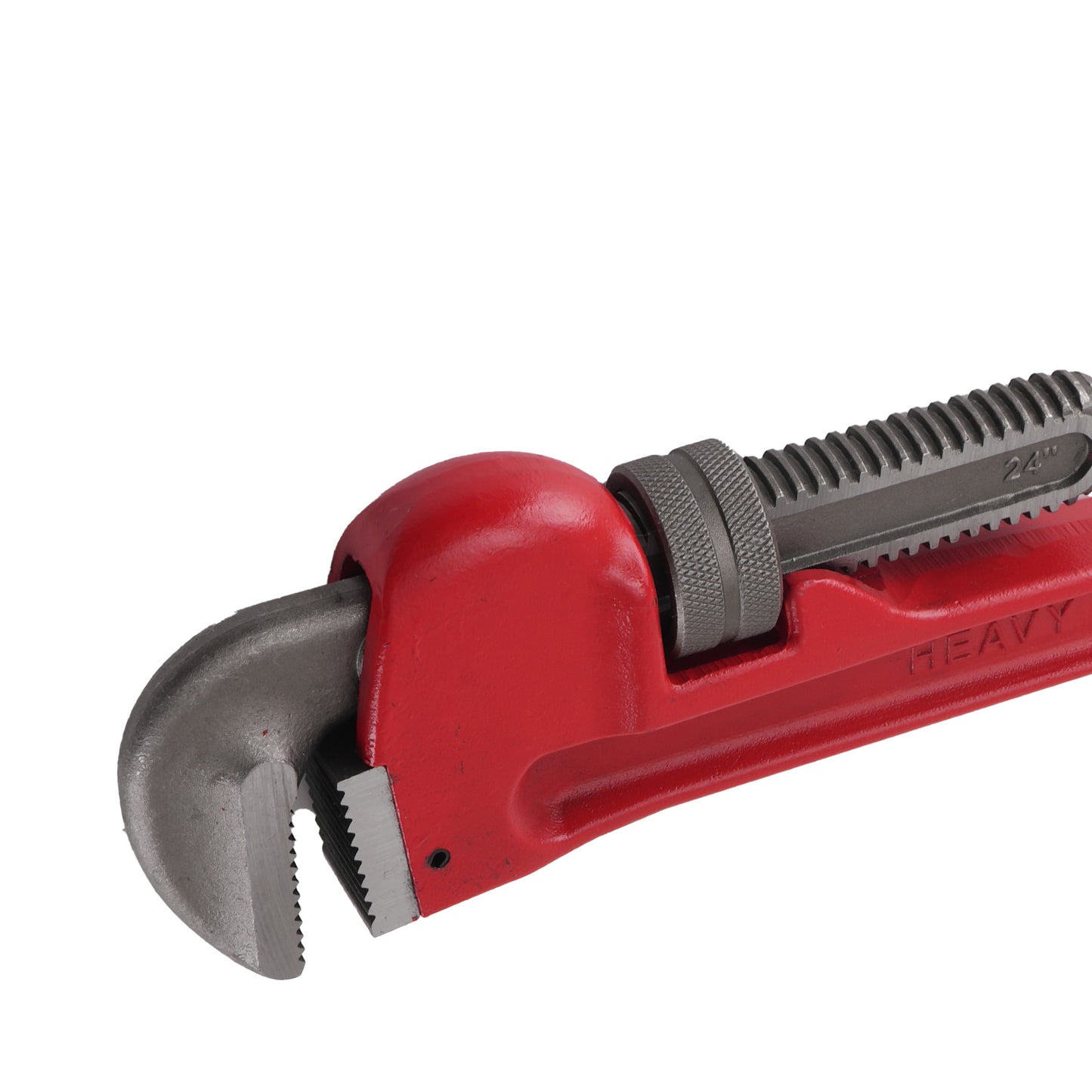 24 inch Adjustable Pipe Wrench Heavy Duty 85mm Jaw Capacity Plumbing Repair