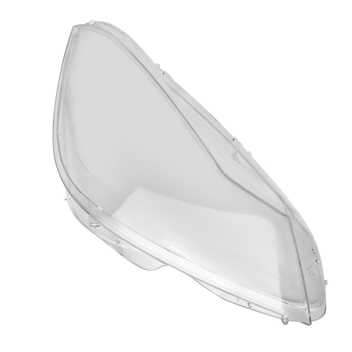 Pair Headlamp Headligt Lens Cover compatible For Mercedes Benz W204 C Class 2011 2012 2013