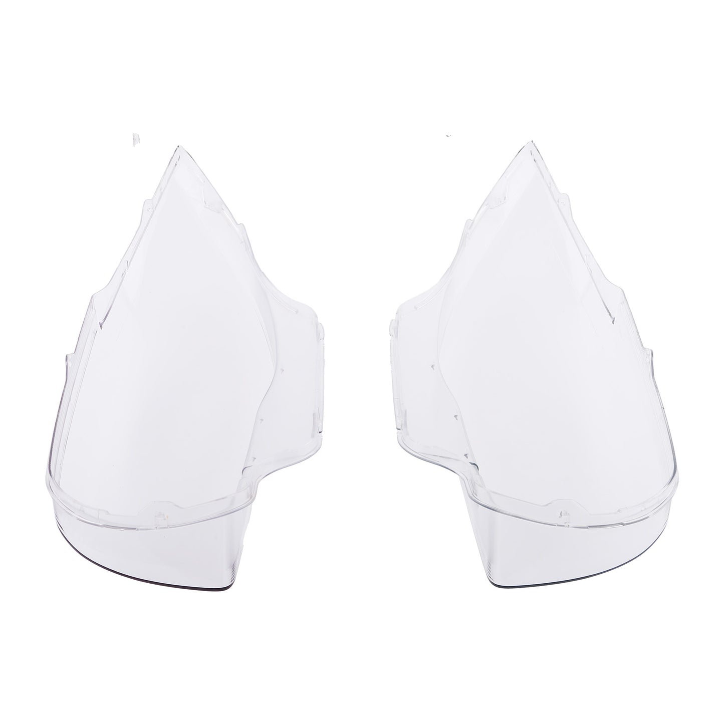 Left Right Headlight Lens Cover compatible For BMW E81 E82 E87 E88 1M 2003-2011 63117159301
