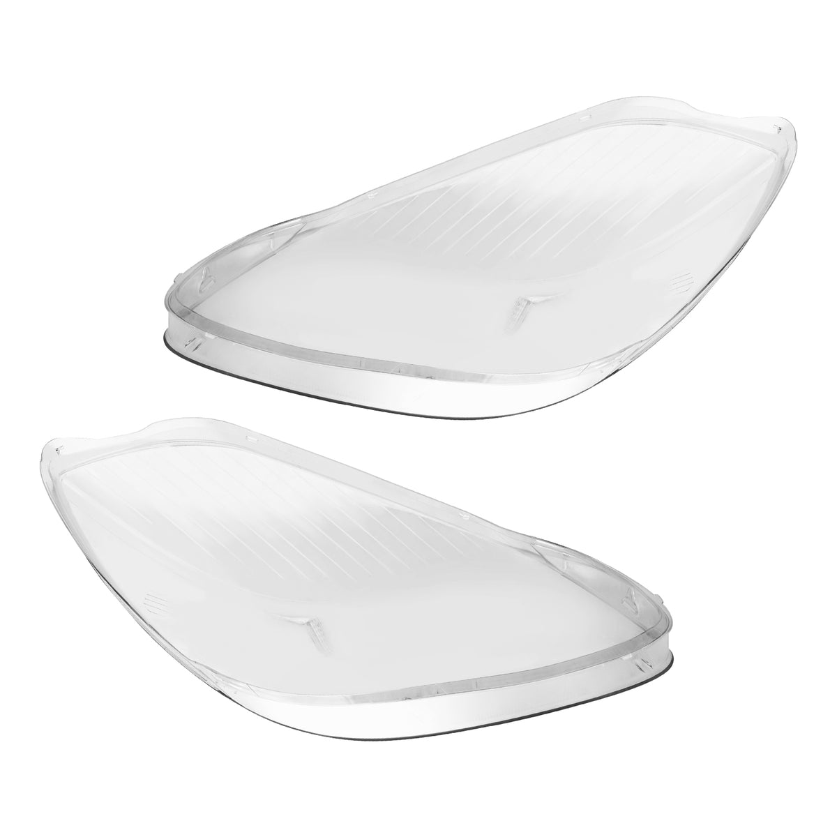 1 Pair Headlight Headlamp Lens Cover compatible For Buick Enclave 2008-2012 Left Right new