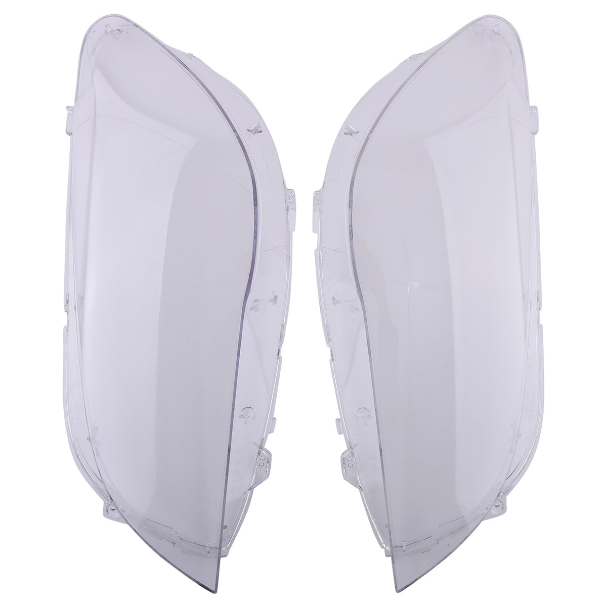 Left Right Headlight Lens Cover compatible For BMW 7 F01 F02 740i 740Li 750i 2009-2015