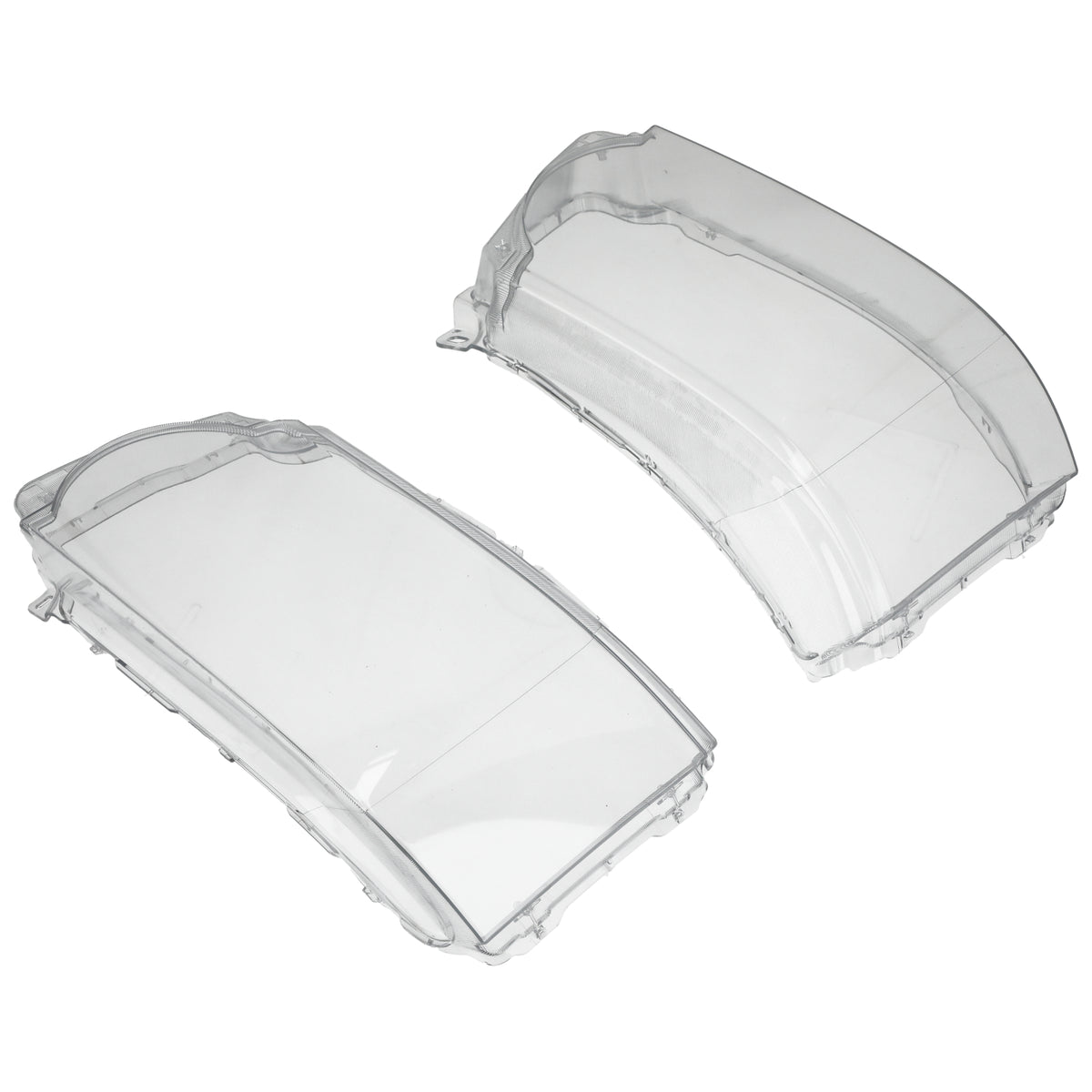 Pair Headlight Lens Cover compatible For Land Rover Range Rover Sport 2010 2011 2012 2013