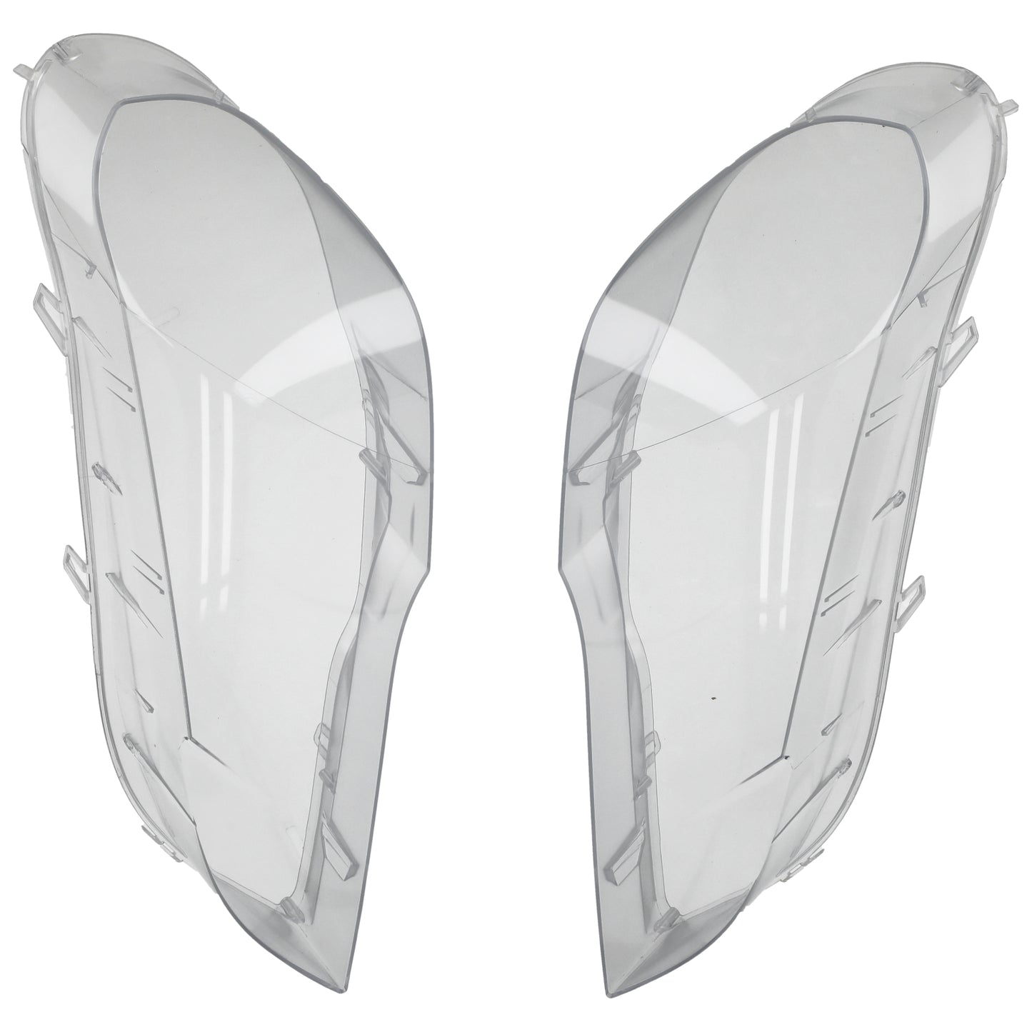 Headlight Lens Cover compatible For BMW X5 X5 X5M E70 2009-2013 63117288995 63117288997