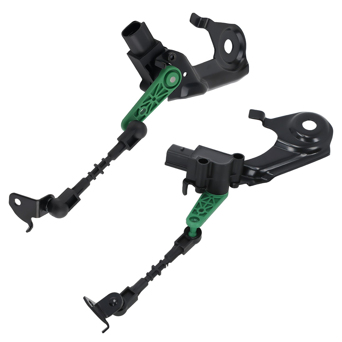 2Pcs Rear Suspension Height Level Sensor compatible For Audi A6 Quattro S6 A8 4H0941309C