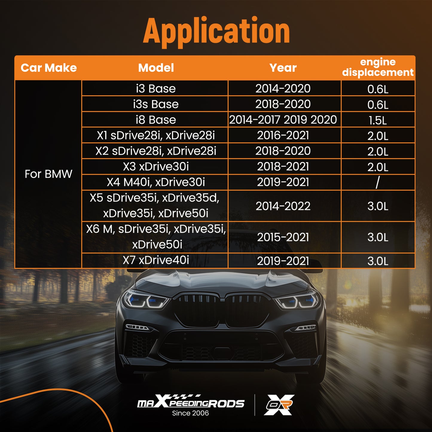 Air Suspension Ride Height Level Sensor compatible for BMW X5 sDrive35i xDrive35d xDrive35i