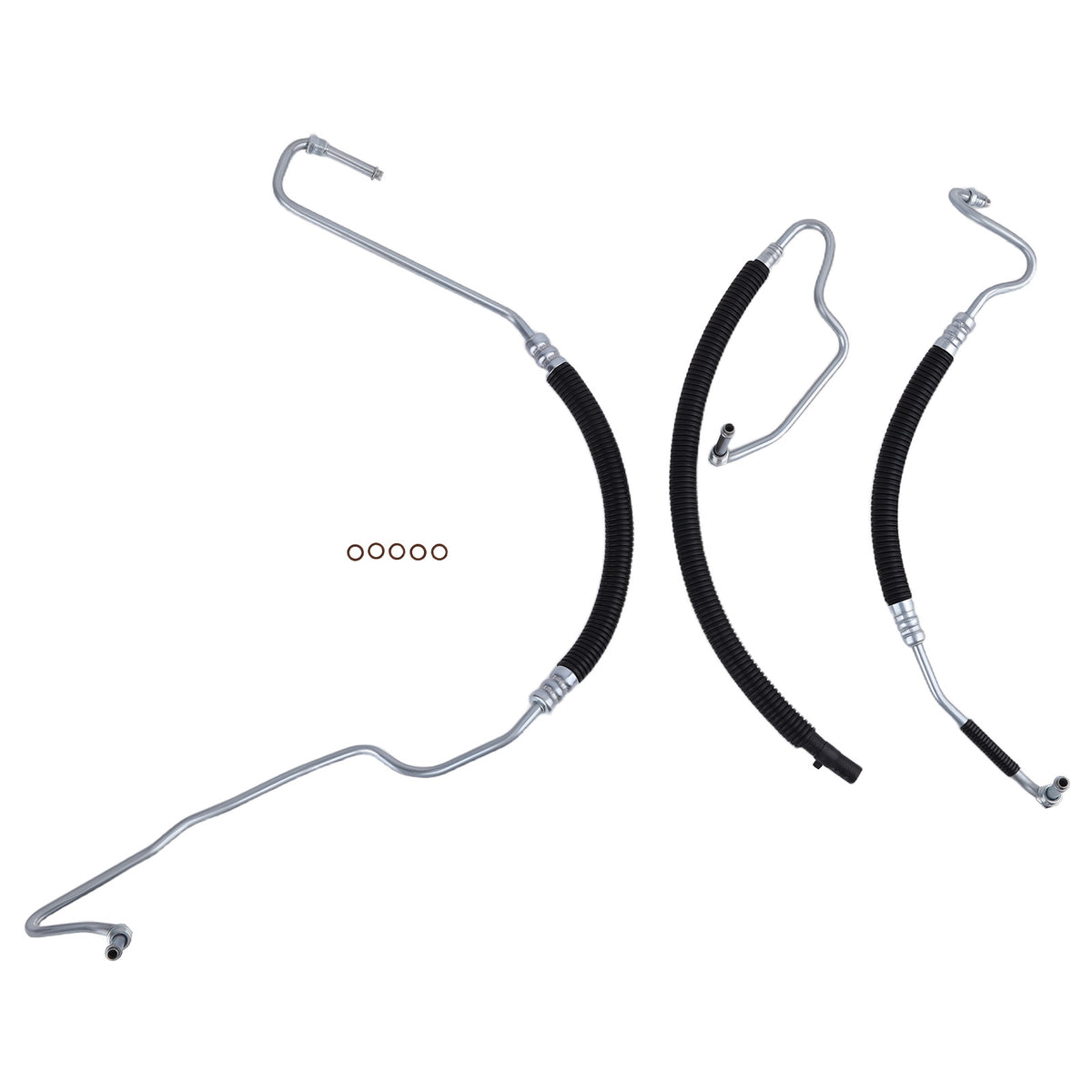 Power Steering Feed Hose compatible For Chevy Silverado GMC Sierra 2500HD 3500 6.6L 01-06