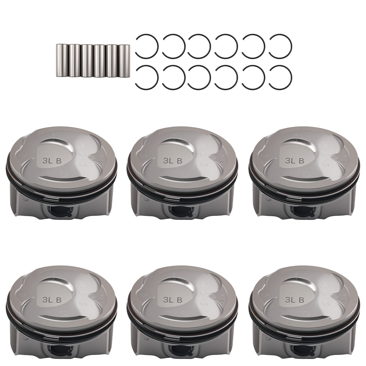 3.3L G6DH PistonRing Set compatible For Hyundai Azera compatible For Kia Sorento Sedona 23041-3CFB0