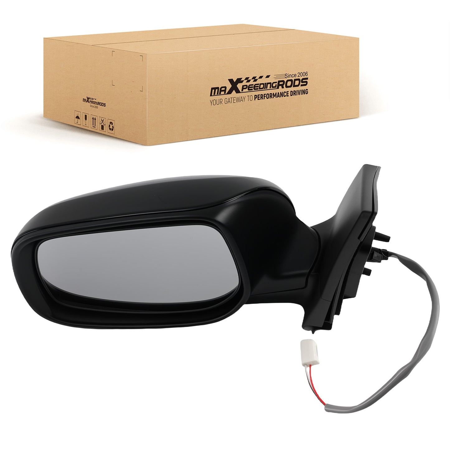 Left Mirror compatible For Toyota Corolla Sedan 1.8L 2009-2013 8794012C60 Non-Heated