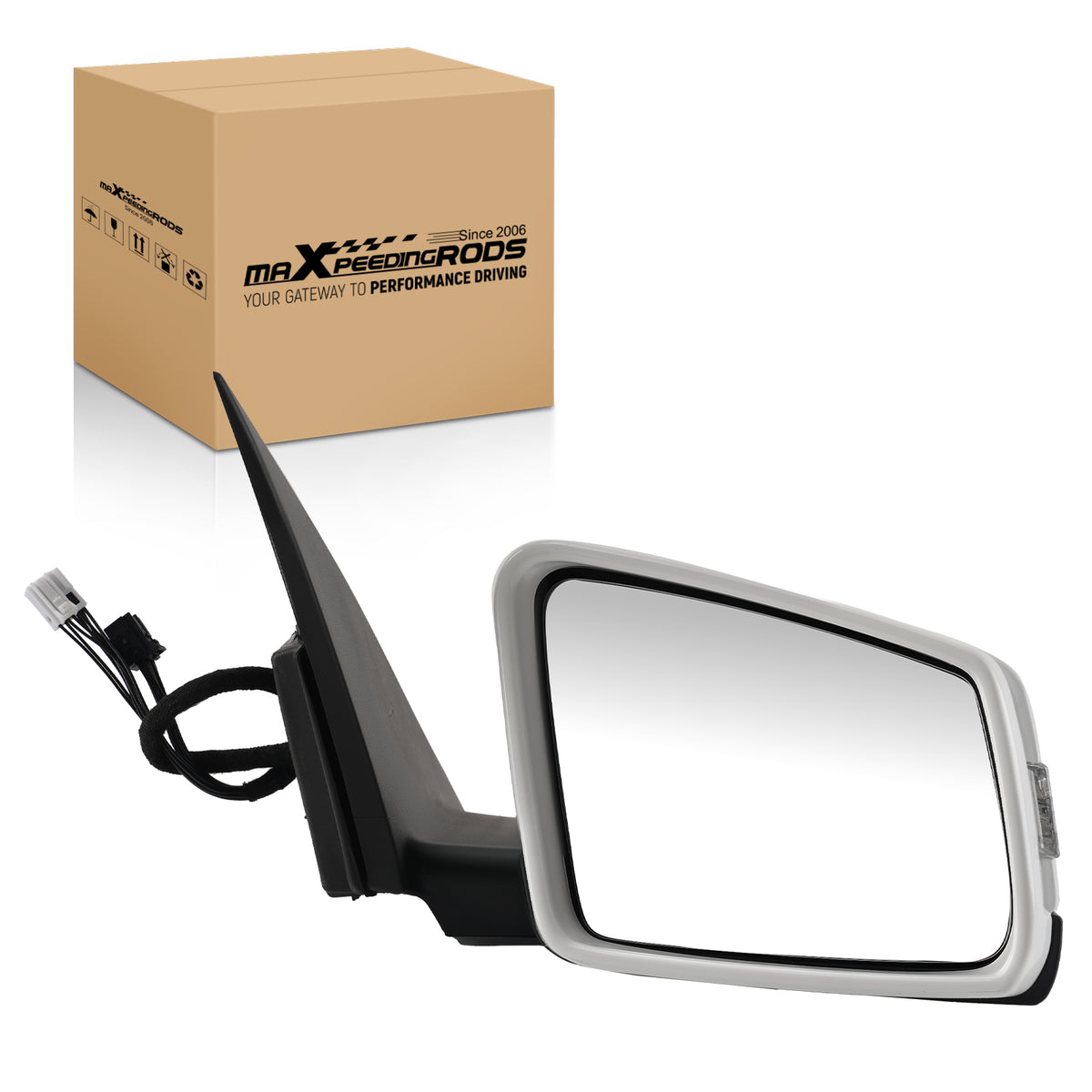 Heated Rear View Mirror compatible For Mercedes-Benz C-Class 10-14 Right Signal 2048103176