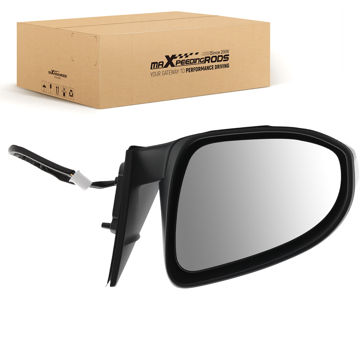 Left Rear View Mirror compatible For Toyota Camry 2.5L 2012-2014 8790906400 Paintable