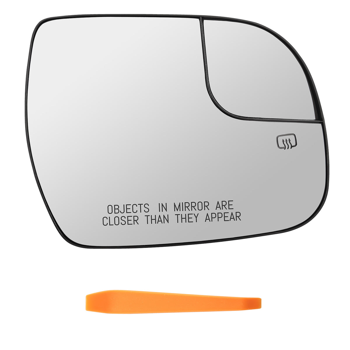 Passenger Heated Convex Side Mirror Glass compatible For Toyota Sienna 2014-2020  8790308080