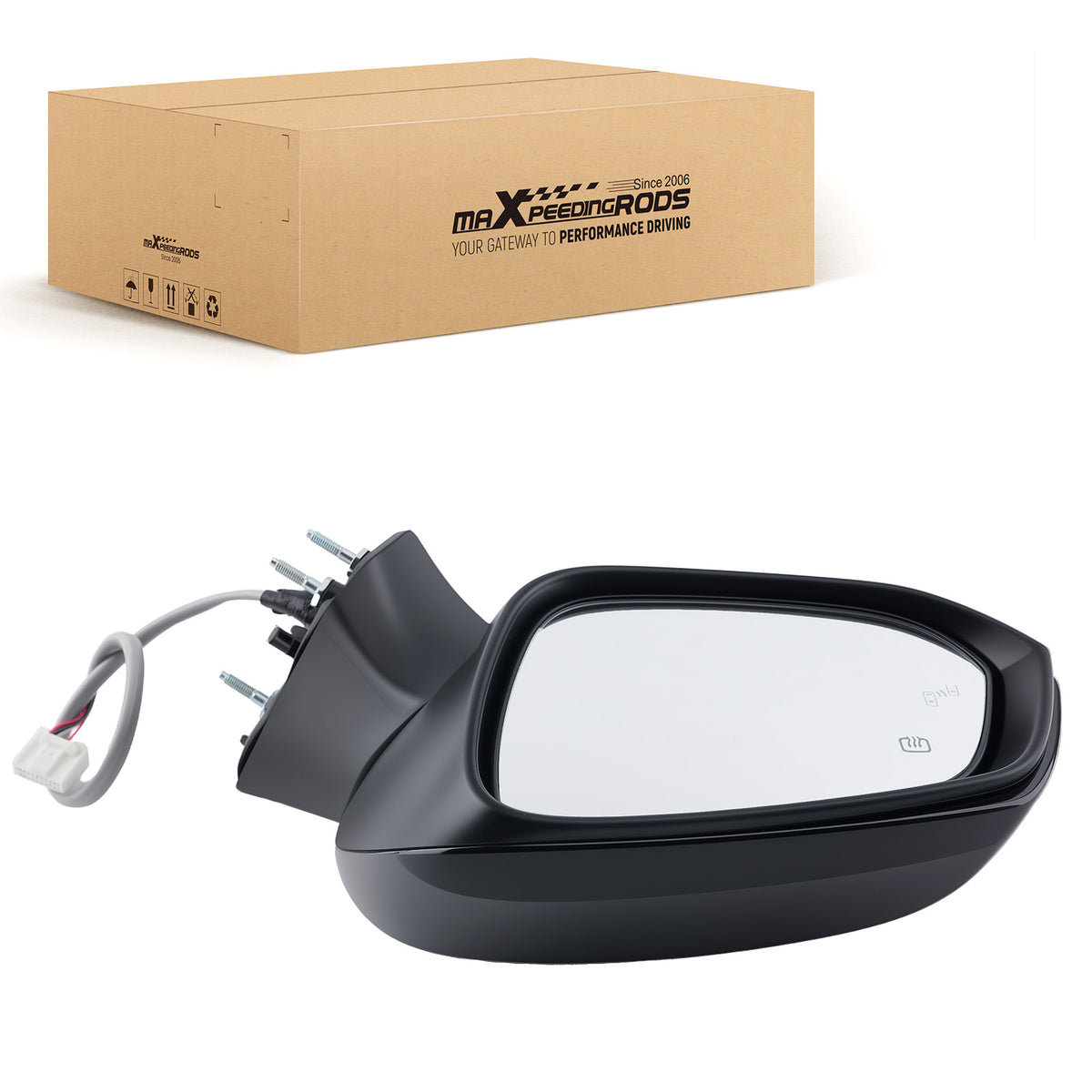 Driver Mirror compatible For Toyota Sienna 2021-2023 Heated Blind Spot TO1320426