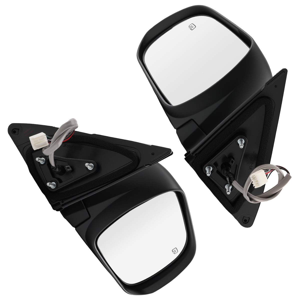 Side Mirror Heated Pair compatible For Toyota Highlander Hybrid 2008-2010 879100E092