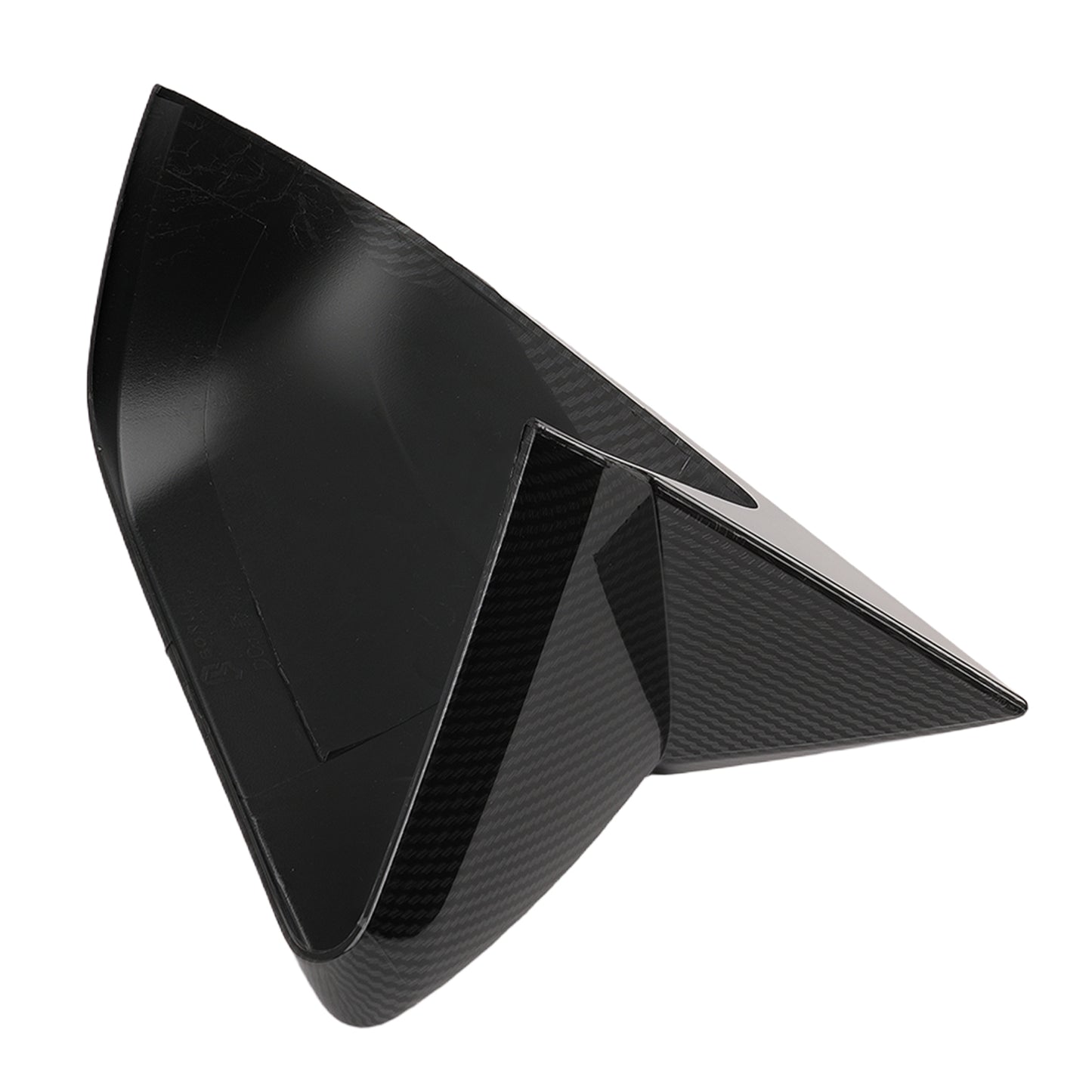 FrontMirror Cover Set compatible For Ford Mustang 2015-22 FR3Z-17682 Carbon Black Pair