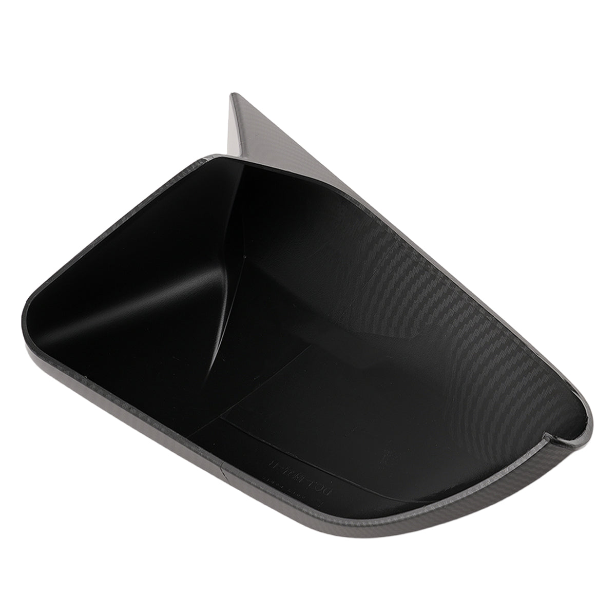 FrontMirror Cover Set compatible For Ford Mustang 2015-22 FR3Z-17682 Carbon Black Pair