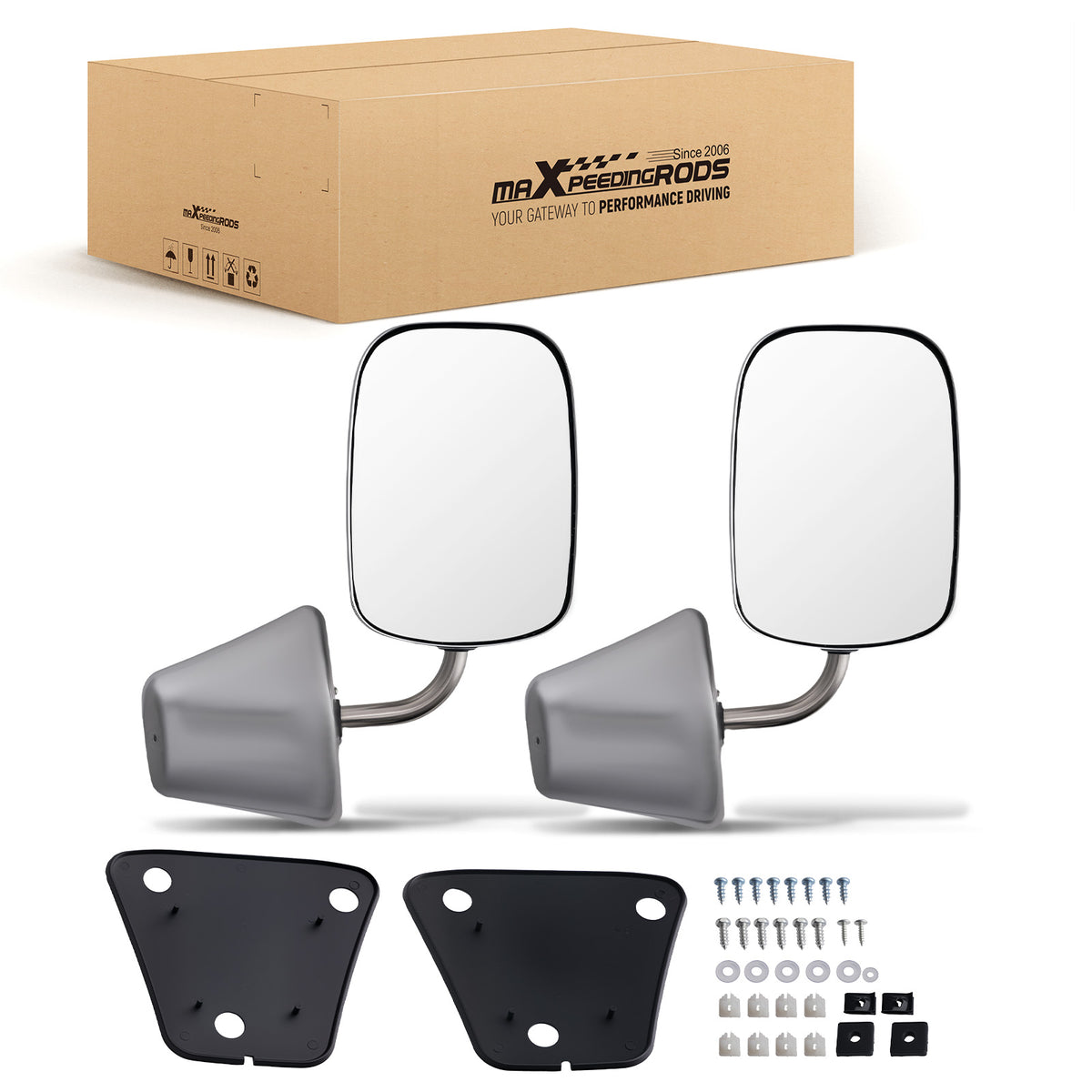 Manual Rear View Mirror compatible For Chevrolet Tahoe Z71 2000 15697332 GM1320106