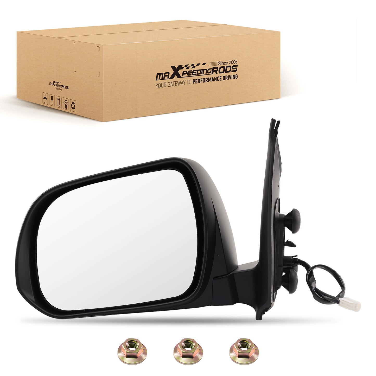 Left Rear View Mirror compatible For Toyota Tacoma 2.7L 4.0L 2012-2015 TO1320282
