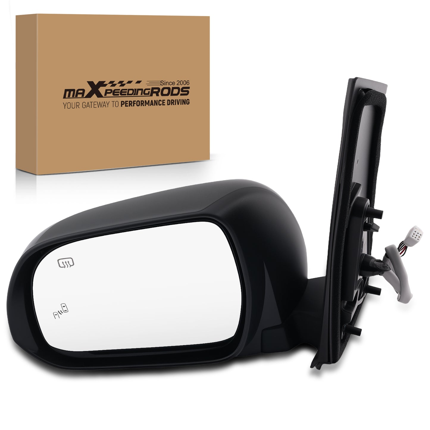 Driver Mirror Heated Power compatible For Toyota Sienna 2013-2017 8794008113