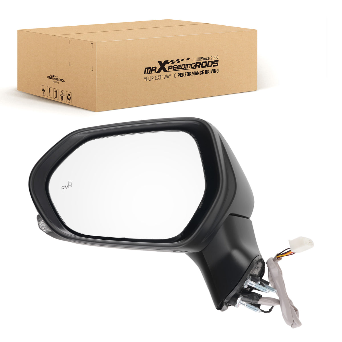Heated Power Side Mirror compatible For Toyota Camry XLE/XSE 2018-2020  M9600405LA