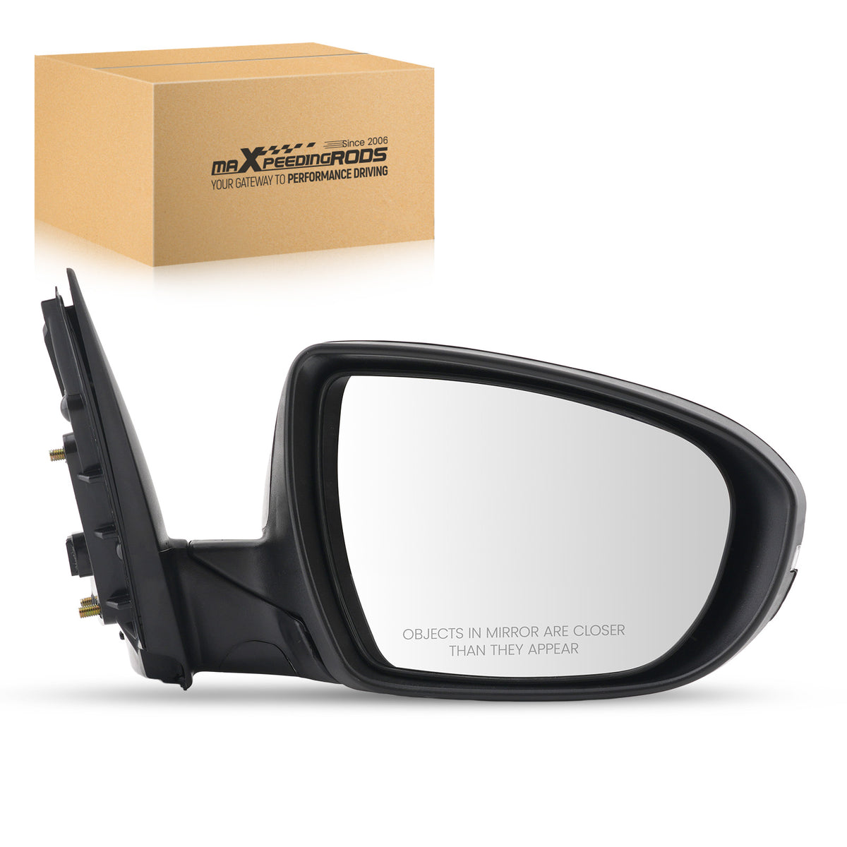 Rear View Mirror Right compatible For Kia Optima SXL 2013 Manual Fold KI1321152