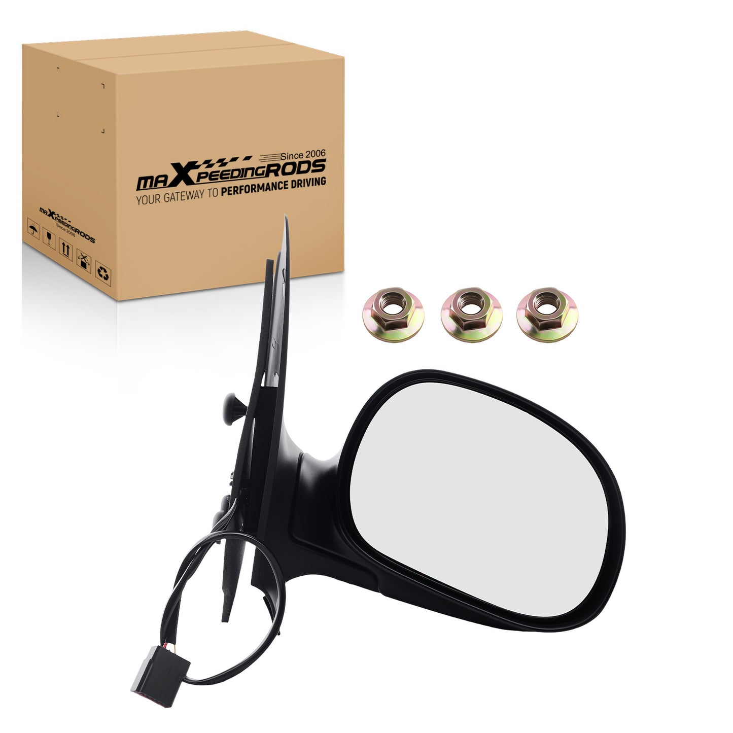 Passenger Mirror compatible For Ford Expedition 1998-2002 Power Adjust F85Z17682GAA