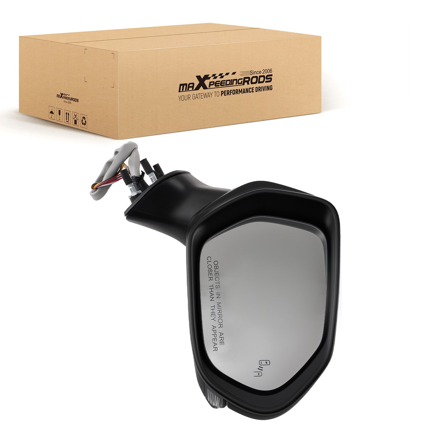 Blind Spot Right Mirror compatible For Toyota Camry 2018-2023 Heated 8173047010