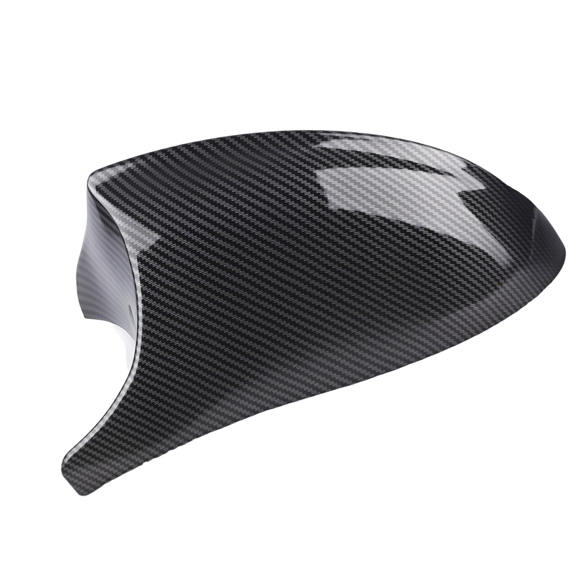 ABS Mirror Cover Kit compatible For BMW E87 E81 E88 2004-2009 51167135097 Carbon Black