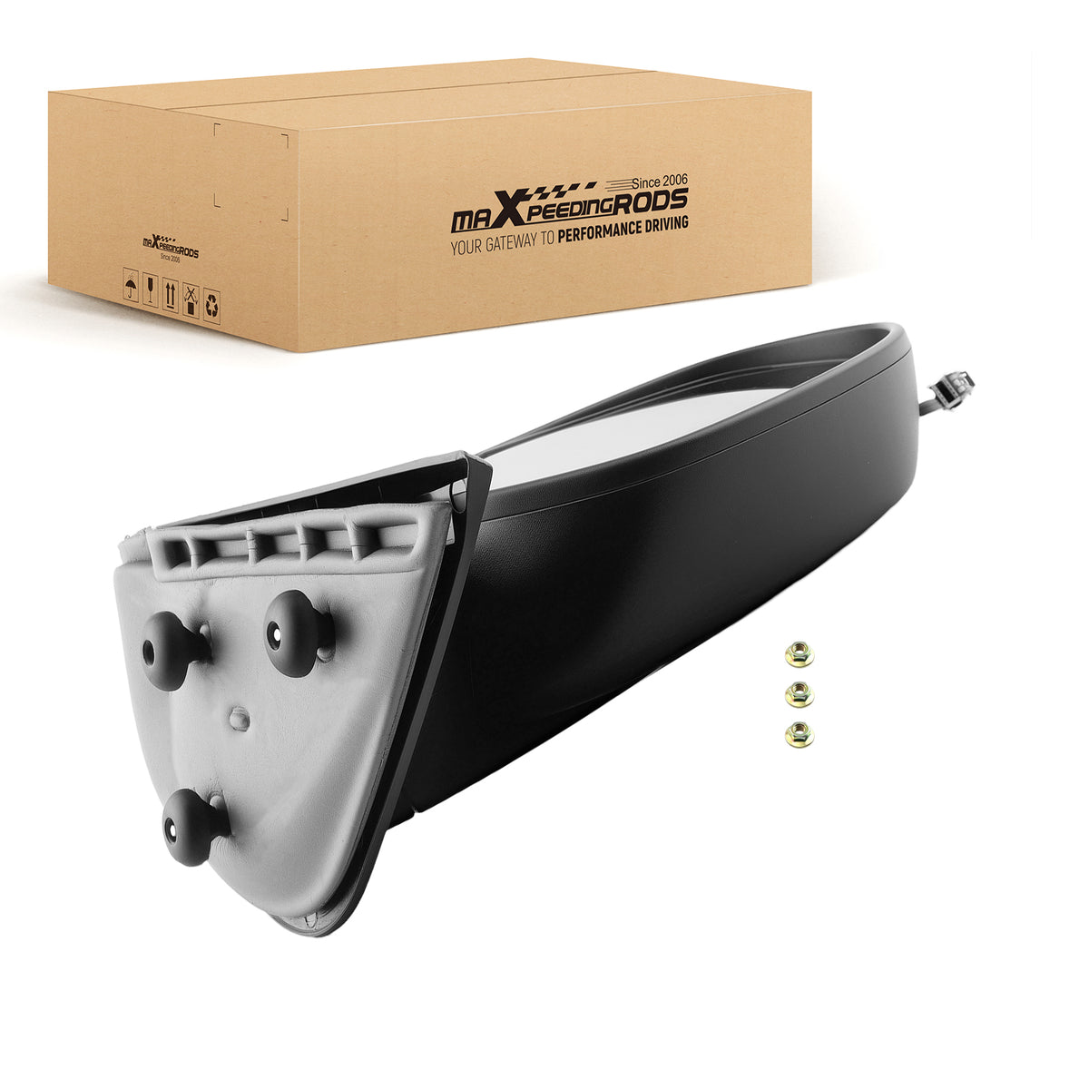 Driver Side Mirror Heated Mirror compatible For Cadillac Escalade ESV 2007-2013 12800877L