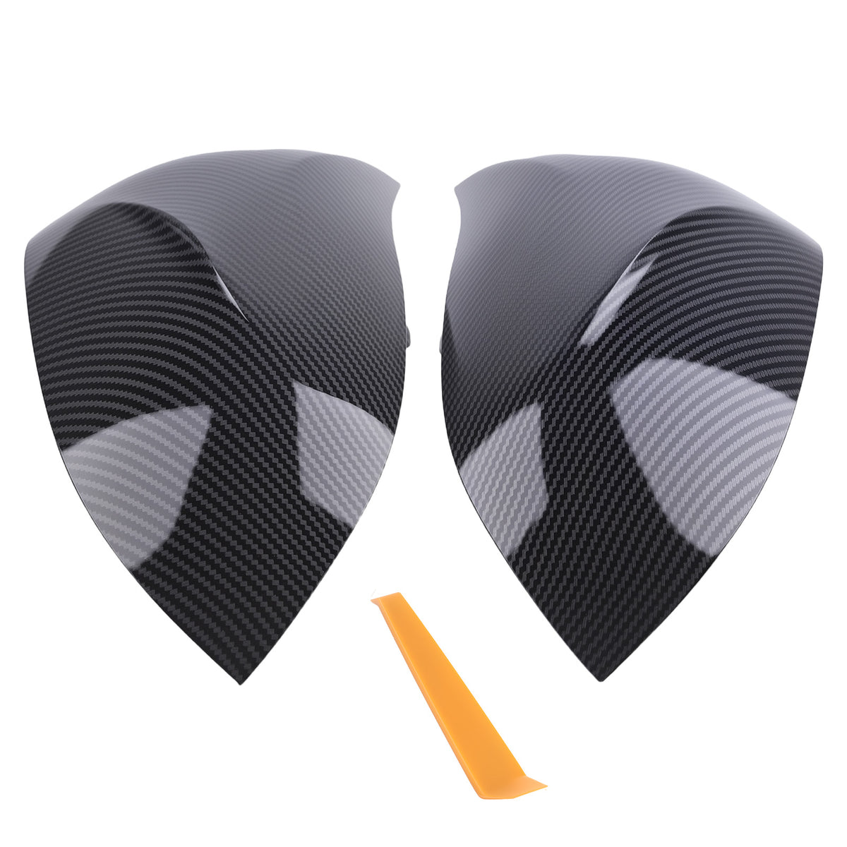 Carbon Black Mirror Caps compatible For BMW X3 G01 X4 G02 2018-2023 51162446965