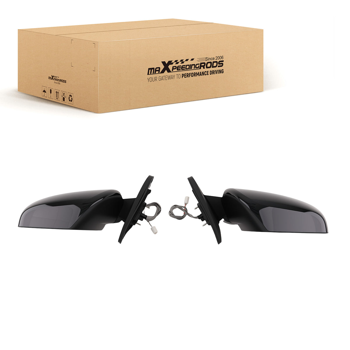 Power Fold Side Mirror compatible For Toyota Highlander 2.7L 3.5L 2008-2013 879400E061