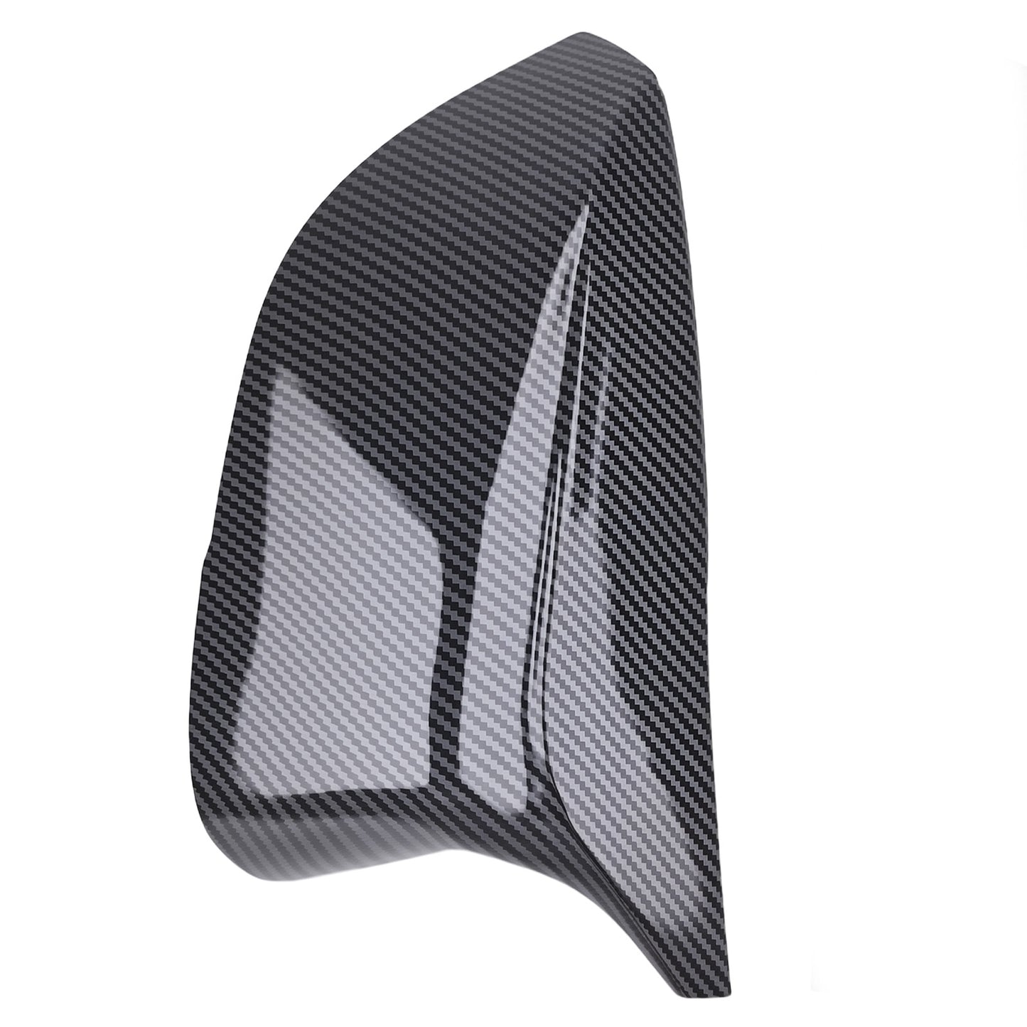 Side Mirror Cover Caps compatible For Infiniti Q50 Q60 QX30 14-21 963744GA0H Carbon Fiber