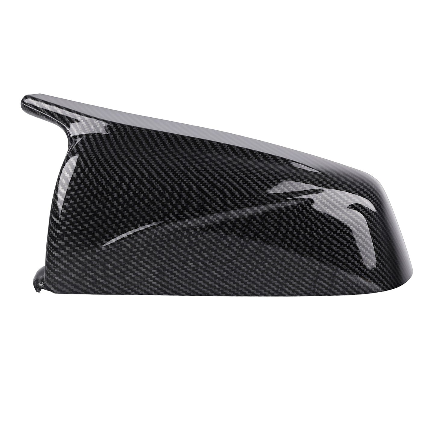 Carbon Fiber Side Mirror Cover Caps For 2003-2008 compatible For BMW E60 E61 E63 E64