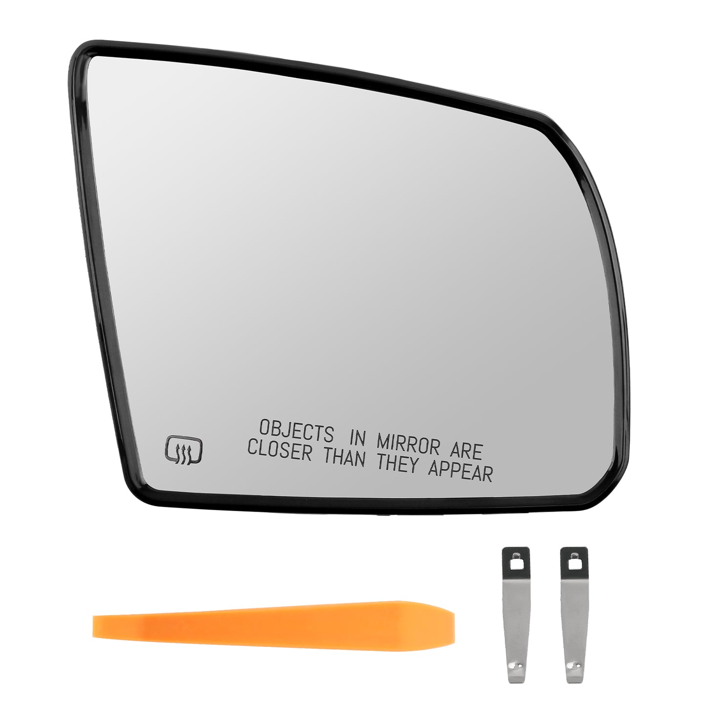 Passenger Right Side Mirror Glass Heated compatible for Toyota Sequoia 2008-2017 compatible for Tundra
