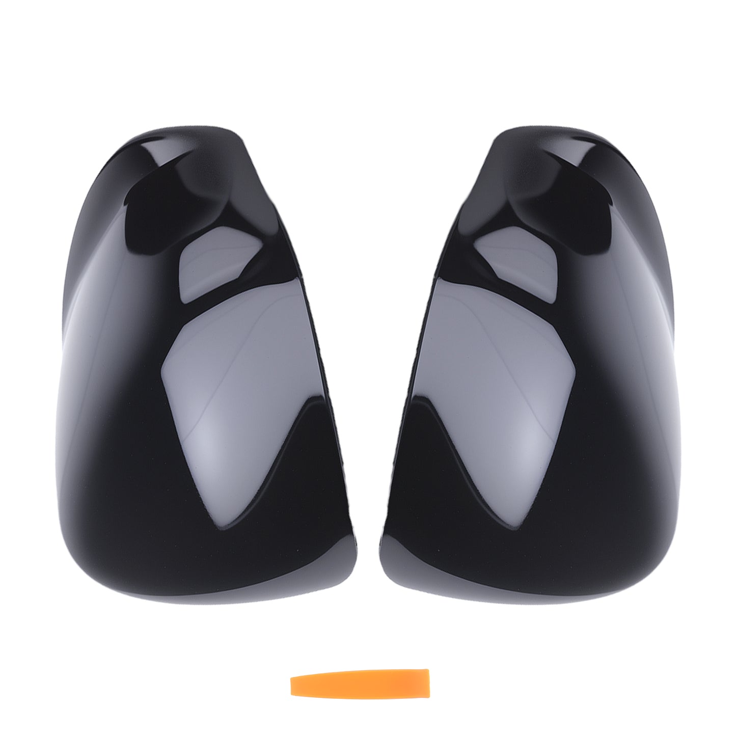 Door Mirror Cap Set compatible For Honda Accord 2008-2013 Gloss Black Front Left Right