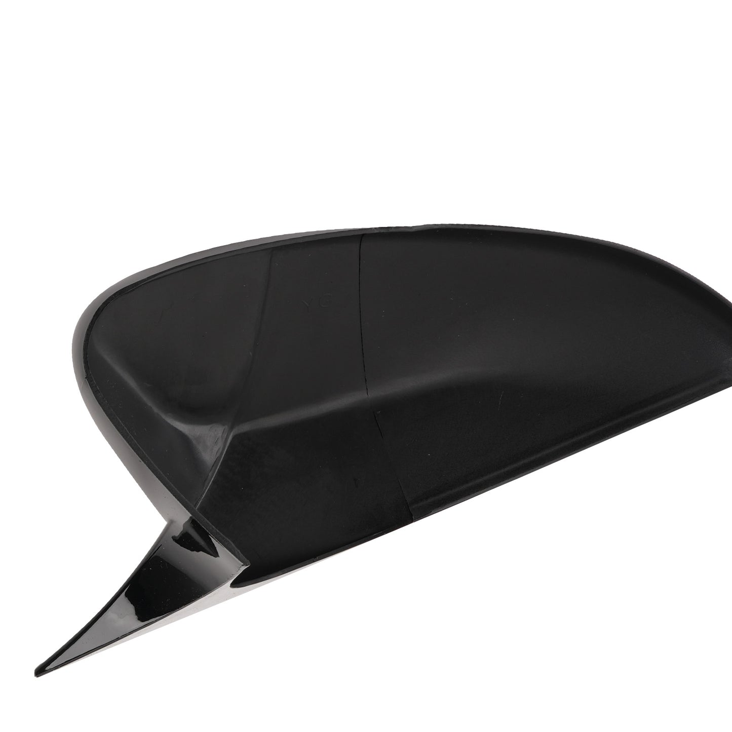 Gloss Black Side Mirror Cover Caps Set Compatible for Honda Accord 2018-2022 LH RH