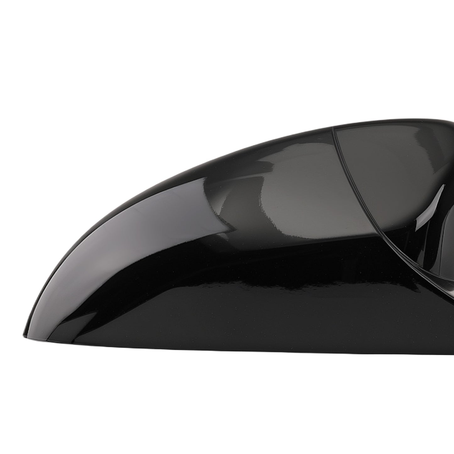 Gloss Black Side Mirror Cover Caps Set Compatible for Honda Accord 2018-2022 LH RH