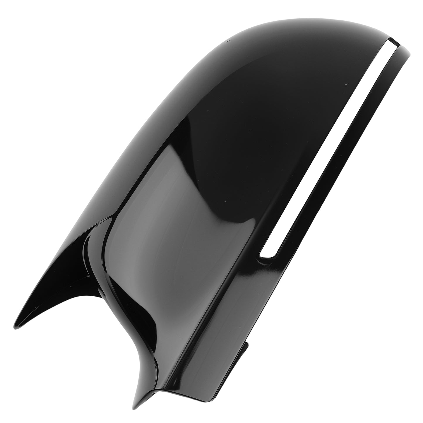 Mirror Cap Covers Pair Compatible for Audi A6 S6 RS6 A4 S4 2009-2012 Black ABS Plastic