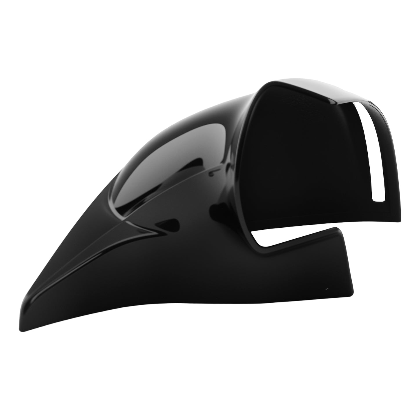 Mirror Cap Covers Pair Compatible for Audi A6 S6 RS6 A4 S4 2009-2012 Black ABS Plastic