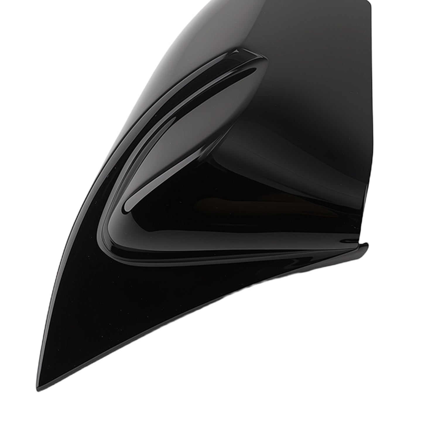 Black Mirror Cover Kit compatible for Toyota Corolla/Levin 2014-18 ABS Plastic Front LH RH