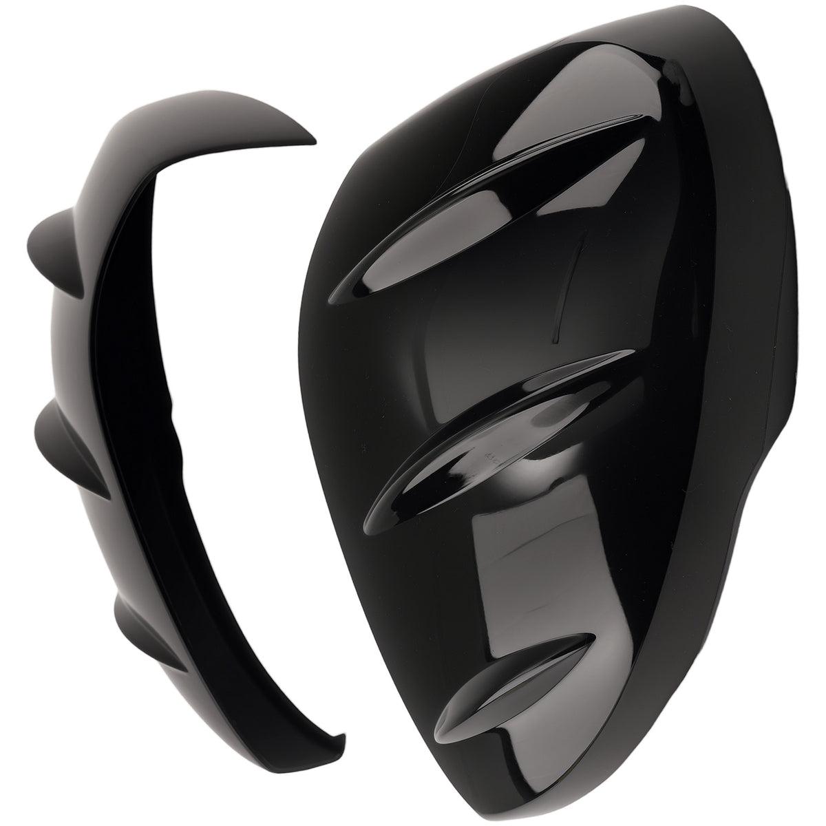Mirror Cover Caps Pair compatible For Honda Civic Sedan Hatchback 2022+ Gloss Black