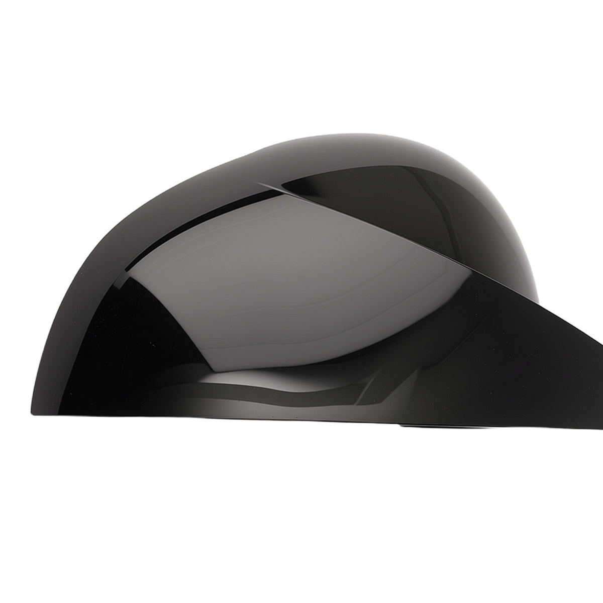 Door Mirror Cover Cap compatible For Kia K5 21-25 Gloss Black Self-Adhesive Left Right Side
