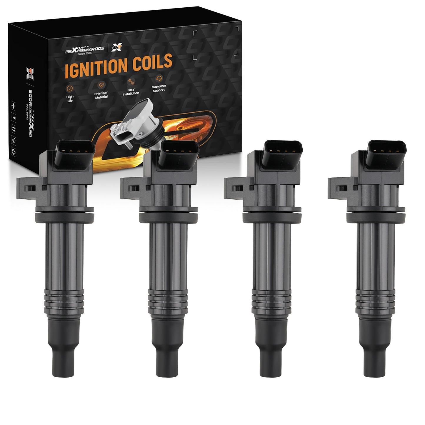 12V Ignition Coil Pack compatible For Toyota Altezza Gita 3SGE 1998-2005 9091902236