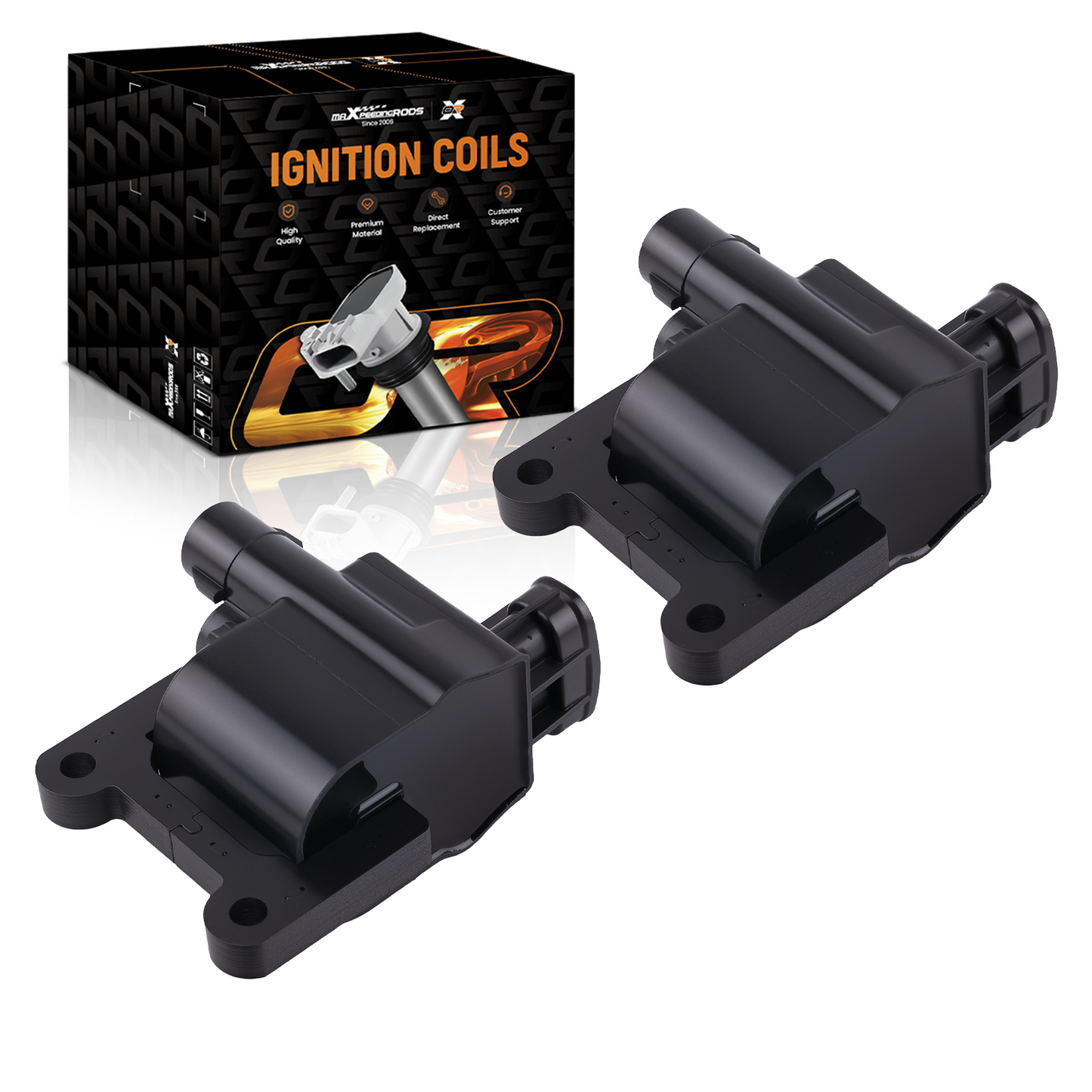 2 Pack Ignition Coils compatible For Toyota 4Runner Tacoma 2.7L 1997-2000 UF180 9091902217