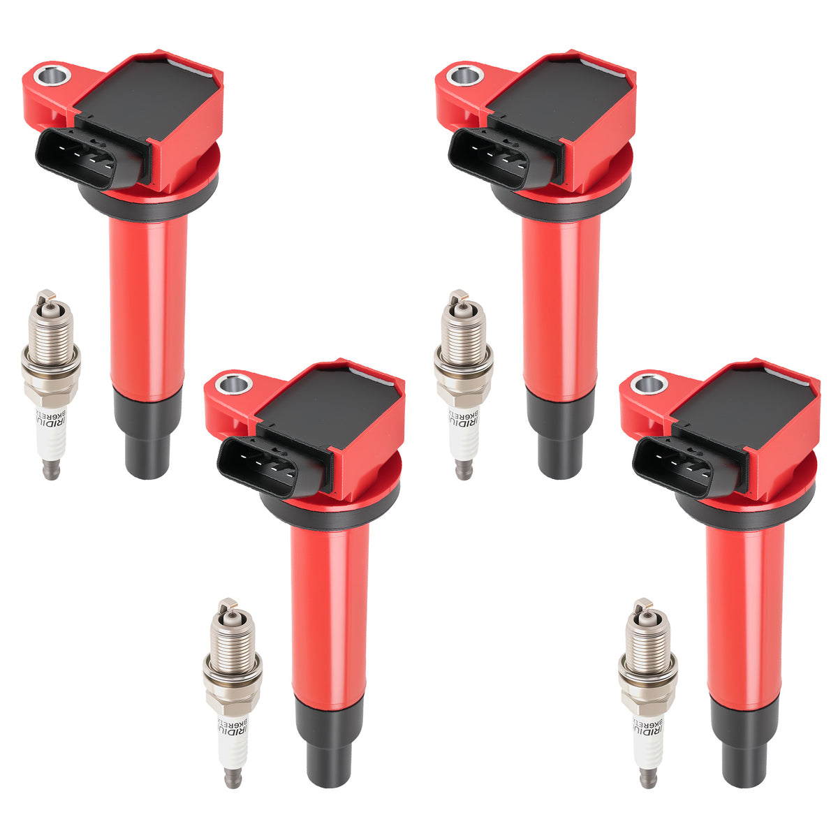 8pc Ignition CoilsSpark Plugs compatible For Lexus GX470/LX470/Compatible For Toyota 4Runner 03-09