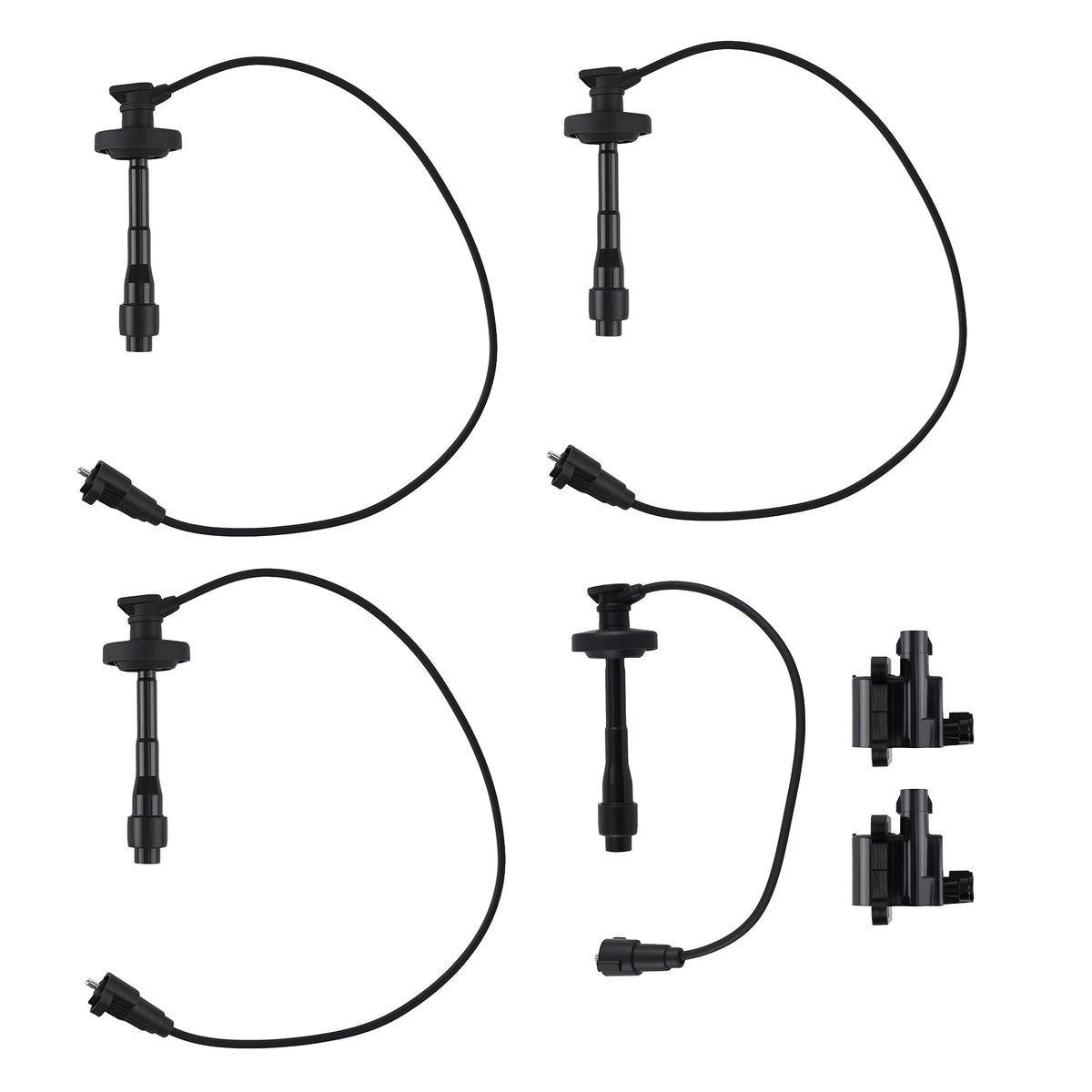 2x Ignition CoilWireset compatible For Toyota Corolla 1.8L 1998-1999 90919-02224 UF246