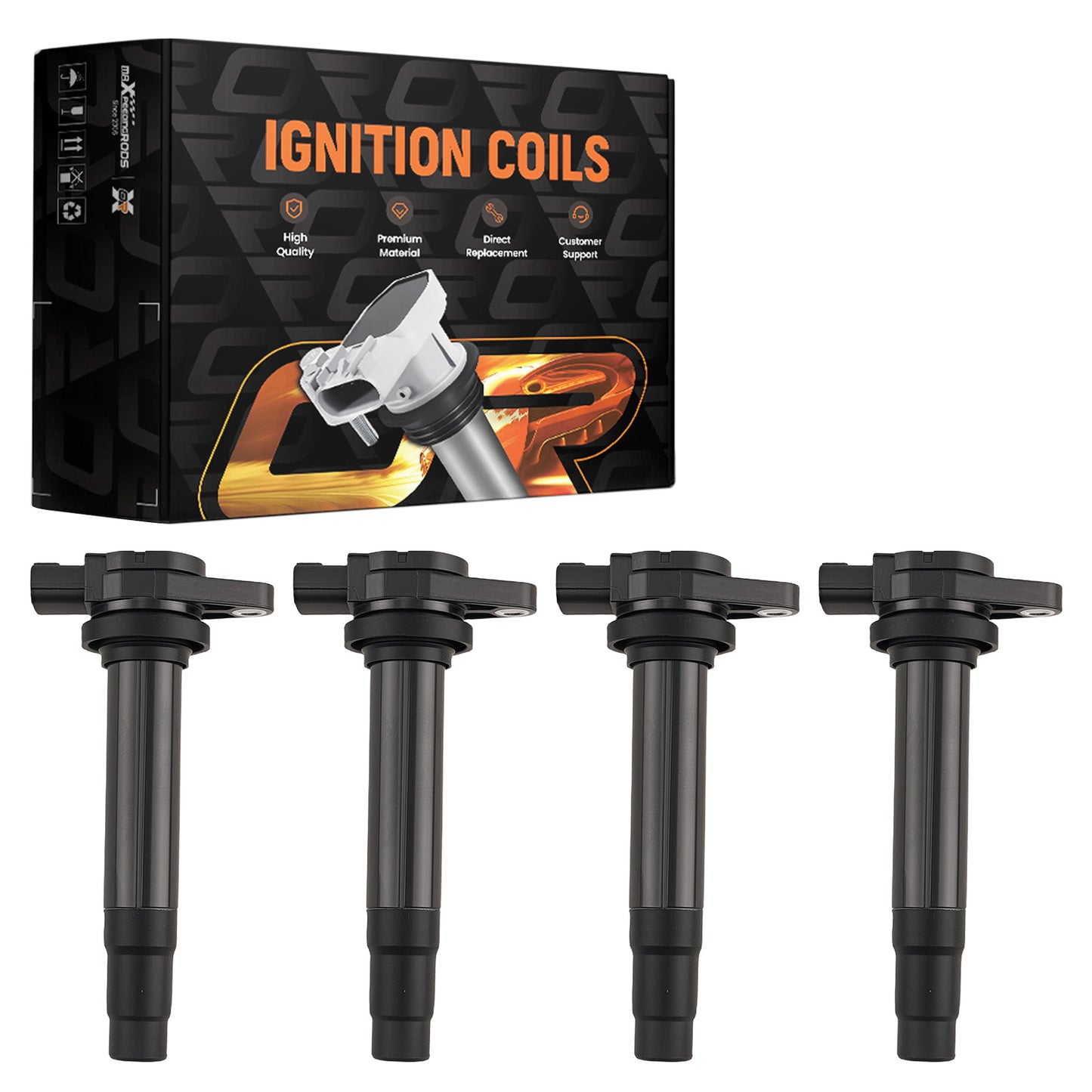 Engine Coil Pack System compatible For Nissan Sentra 1.8L 2000-2001 224484M500 Replacement
